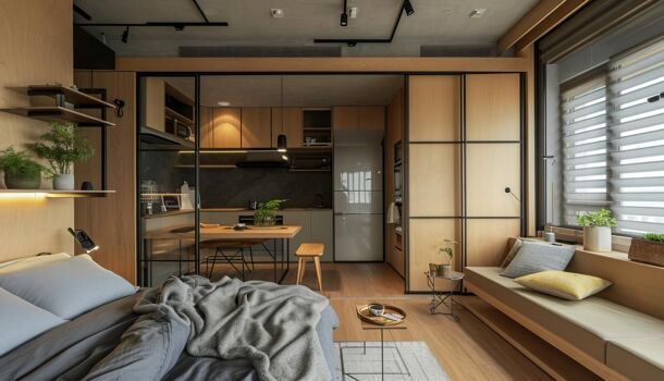 Appartement 1 pièces  à vendre Challes-les-Eaux 73190