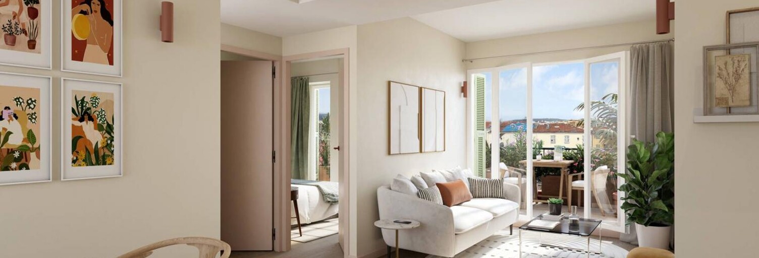 Appartement 3 Pièces 53 m² à vendre à Nice (06000)