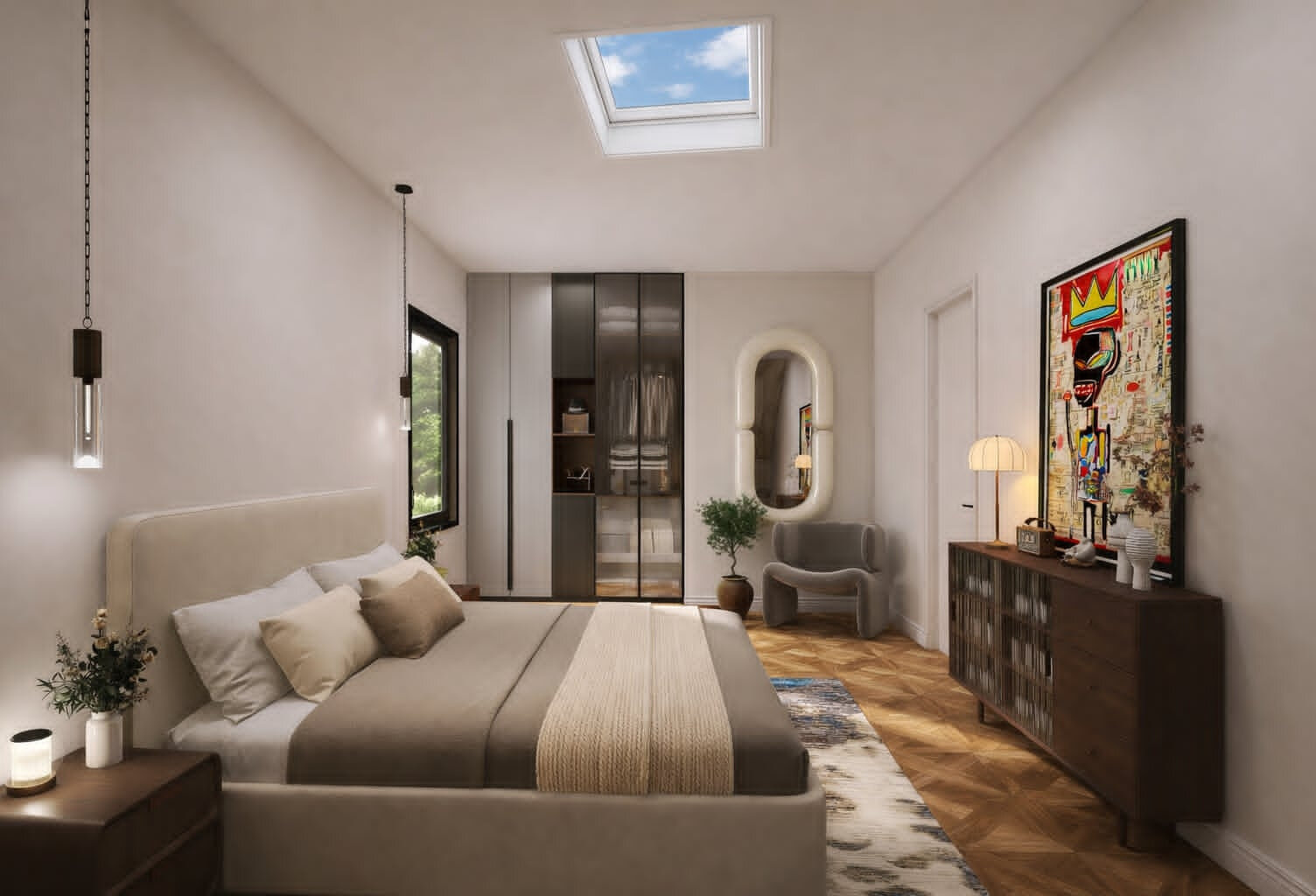 T3 71,4m2, terrasse 23,5m2, parking double boxé — photo 1