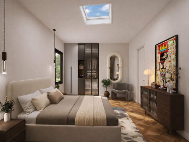 T3 71,4m2, terrasse 23,5m2, parking double boxé — photo du bien