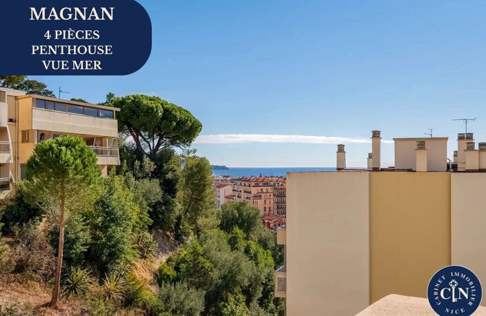 4 pièces – Dernier étage – Toit-terrasse & vue mer – Nice / Magn — photo 2