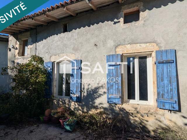 MAISON 100 M² DE PLAIN-PIED A RENOVER — photo du bien