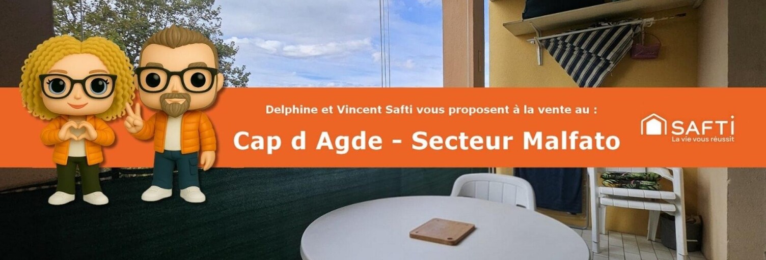 Appartement 2 Pièces 27 m² à vendre à Agde (34300)