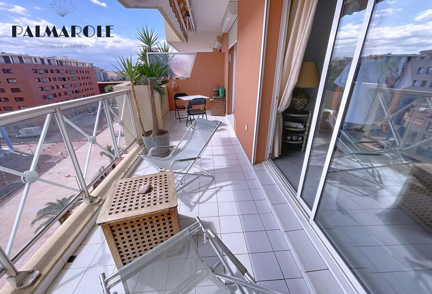 Perpignan Espace med joli t3 traversant terrasse BOX fermé — photo 1