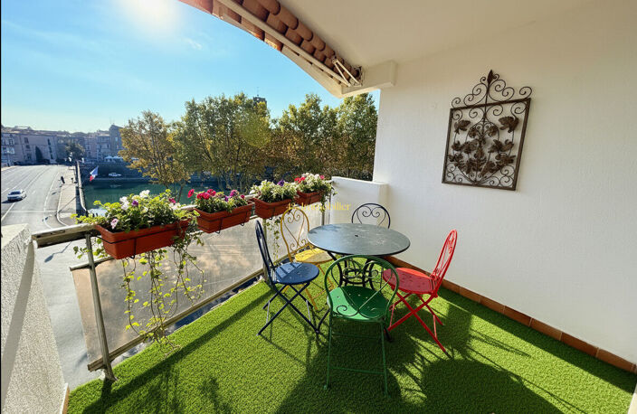 Agde  T3 traversant de 68 m² avec deux terrasses et garage. Vue Hérault — photo 4