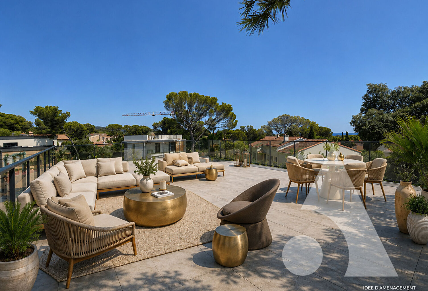 Appartement Saint Raphael 3 pièce(s) 80 m2, ROOFTOP VUE MER 103 m² — photo 1