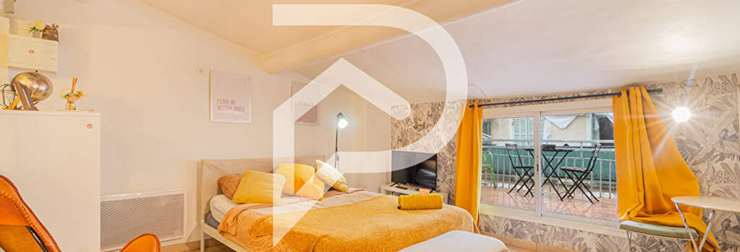 Appartement 1 Pièce 15 m² à vendre à Marseille 2 (13002)