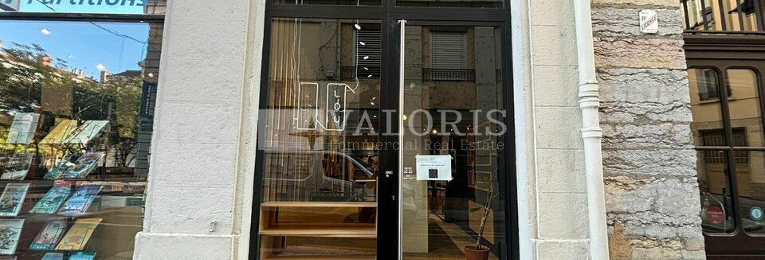 Commerce  40 m² à louer à Lyon 2 (69002)