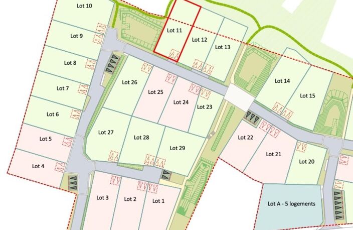 Terrain à bâtir de 412m² — photo 2