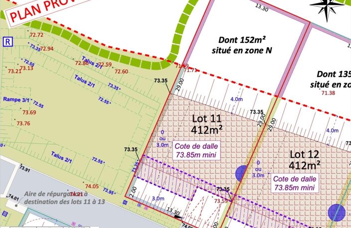 Terrain à bâtir de 412m² — photo 3