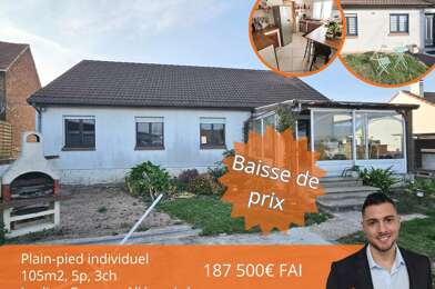 Maison 5 pièces 187500 €