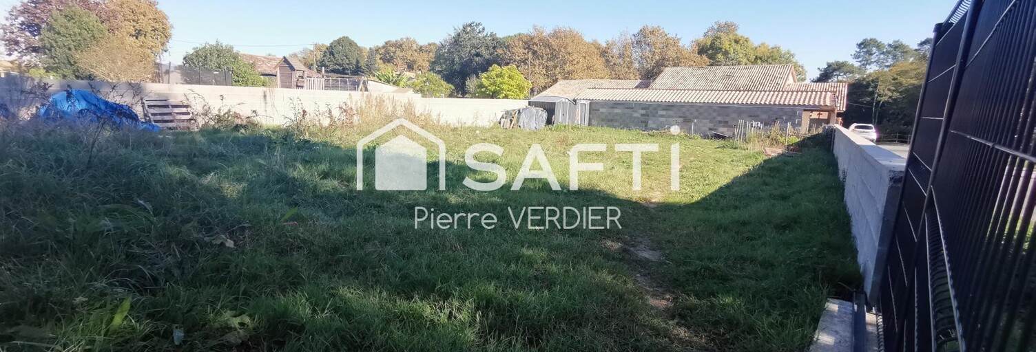 Terrain  426 m² à vendre à Marcenais (33620)