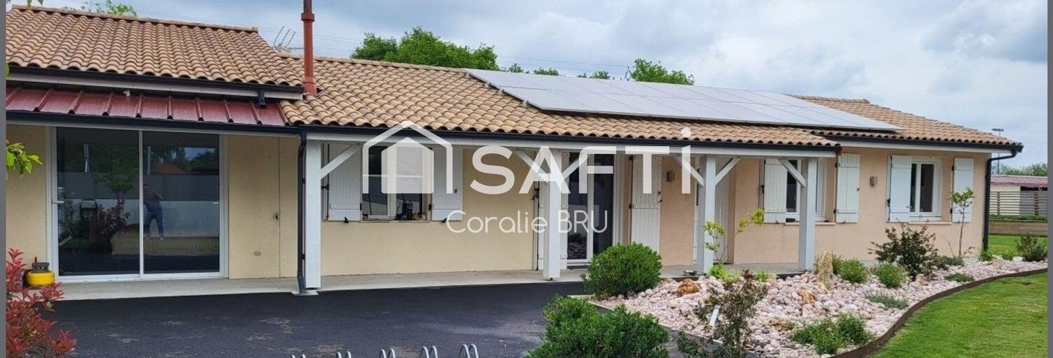 Maison 6 Pièces 153 m² à vendre à Gauriaguet (33240)