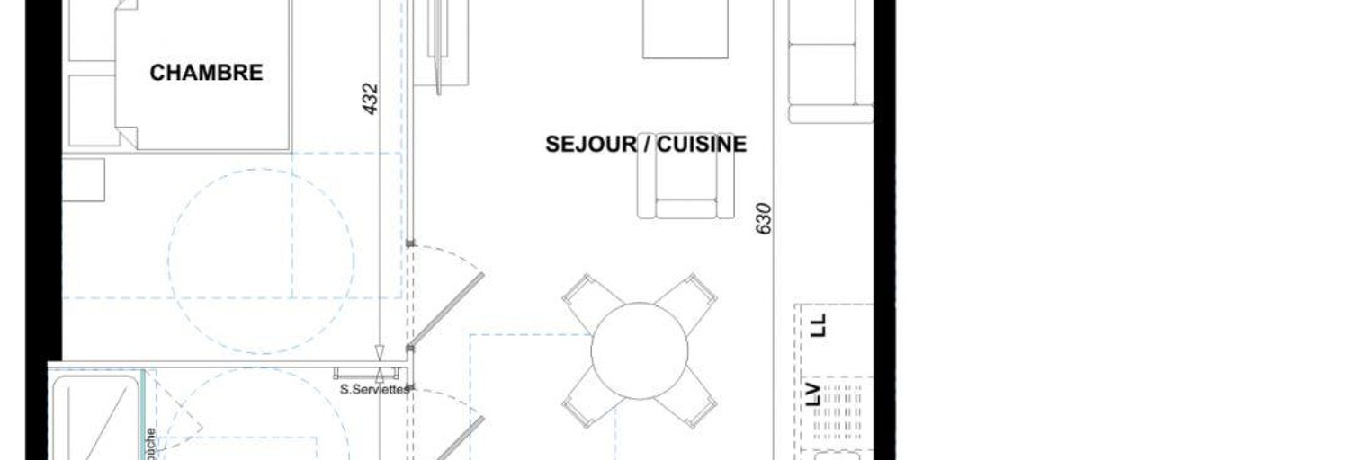 Appartement 2 Pièces 41 m² à vendre à Antibes (06600)