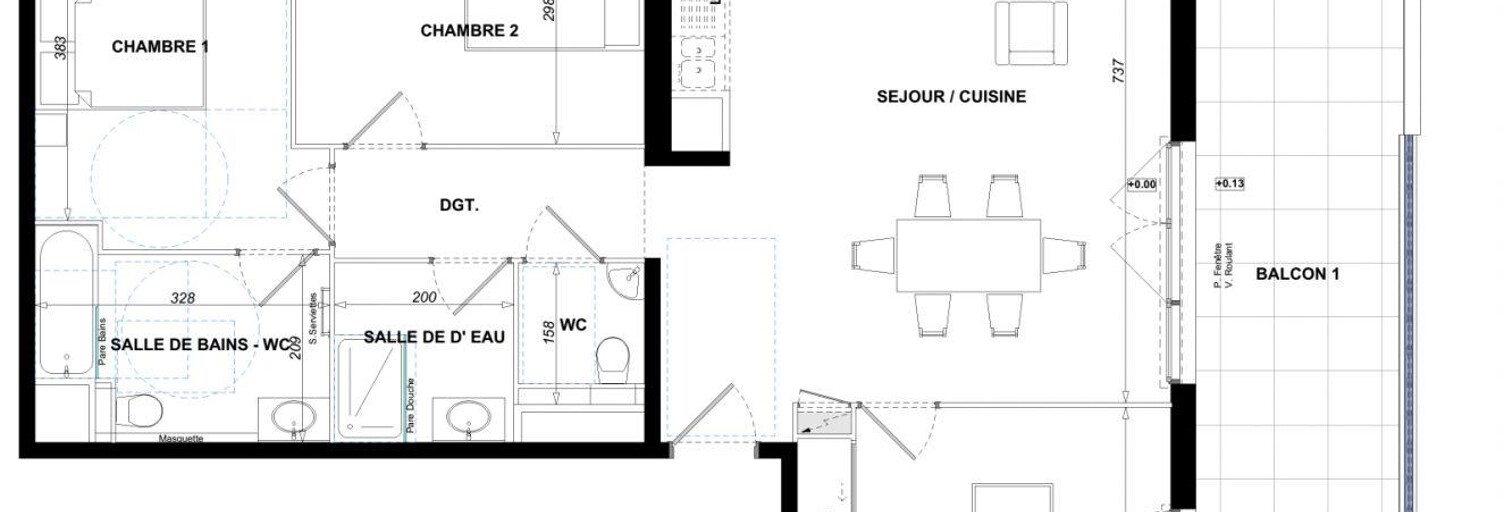 Appartement 4 Pièces 93 m² à vendre à Antibes (06600)