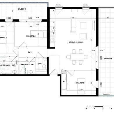 Appartement 4 pièces 719000 €