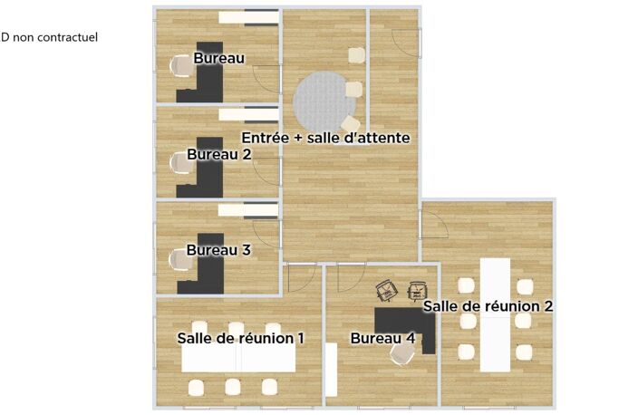 Vente Bureaux 115 m&sup2; — photo 3