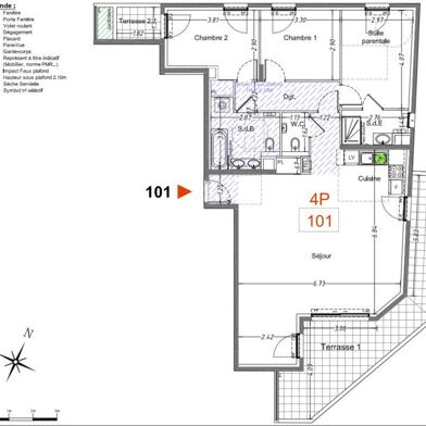 Appartement 4 pièces 798000 €