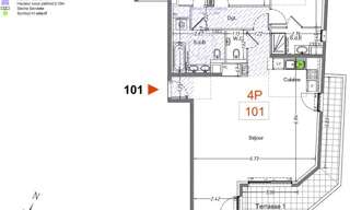 Appartement 4 Pièces 101 m² à vendre à Cagnes-sur-Mer (06800)