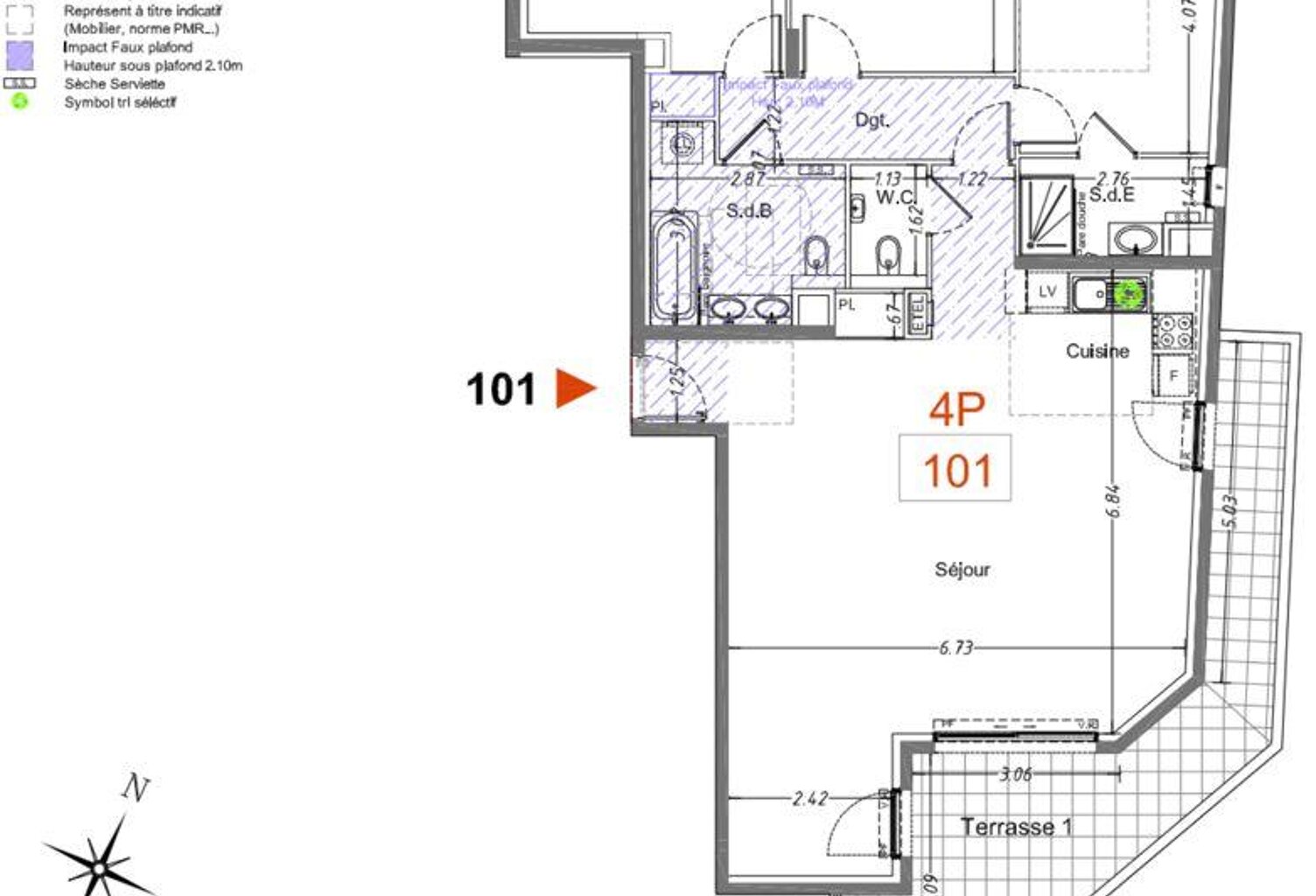 Vente Appartement 4 pièces — photo 1