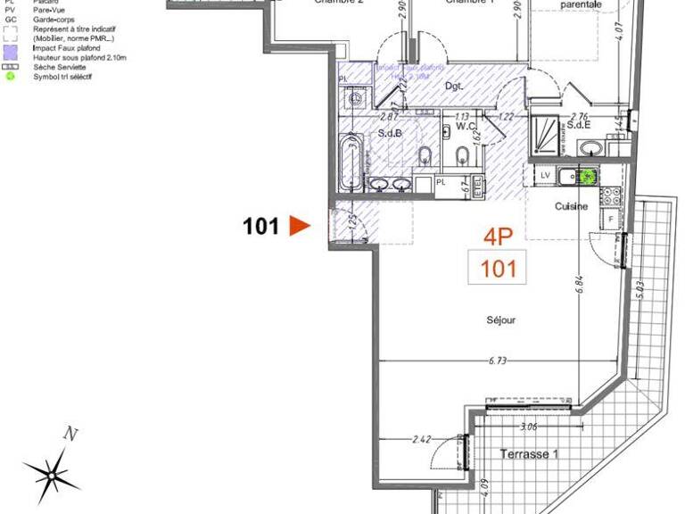 Vente Appartement 4 pièces — photo 1
