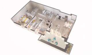 Appartement 4 Pièces 85 m² à vendre à Cagnes-sur-Mer (06800)