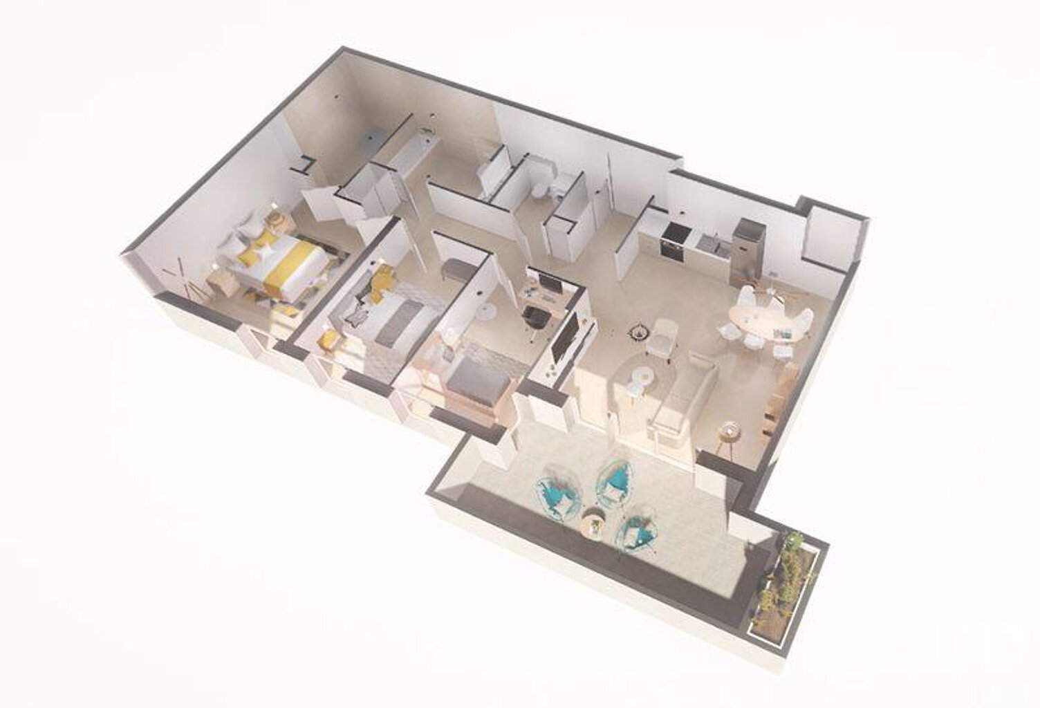 Vente Appartement 4 pièces — photo 1