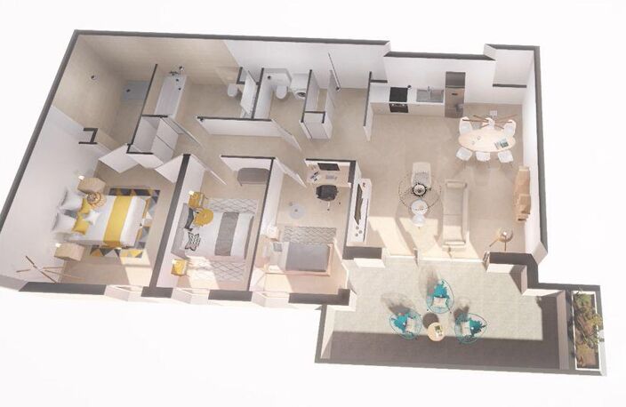 Vente Appartement 4 pièces — photo 2