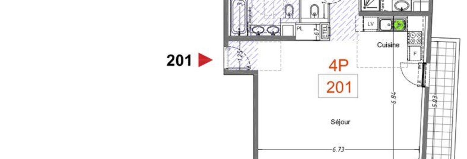 Appartement 4 Pièces 101 m² à vendre à Cagnes-sur-Mer (06800)