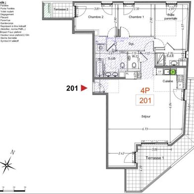 Appartement 4 pièces 950000 €