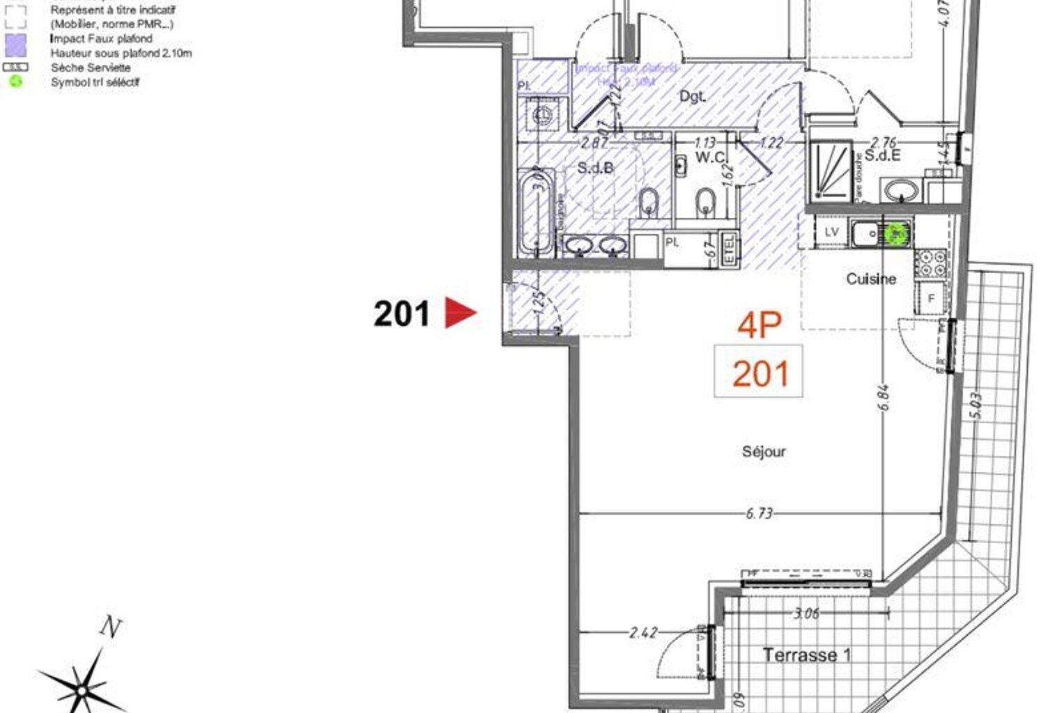 Vente Appartement 4 pièces — photo 1