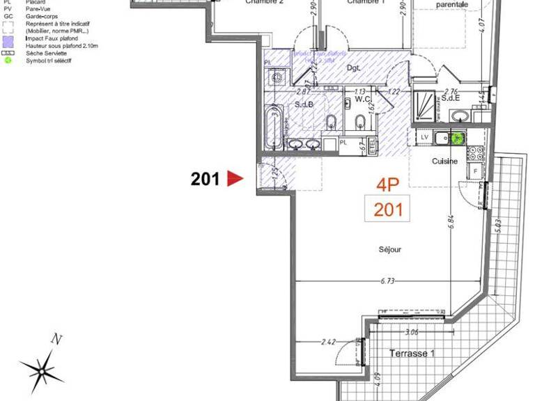 Vente Appartement 4 pièces — photo 1