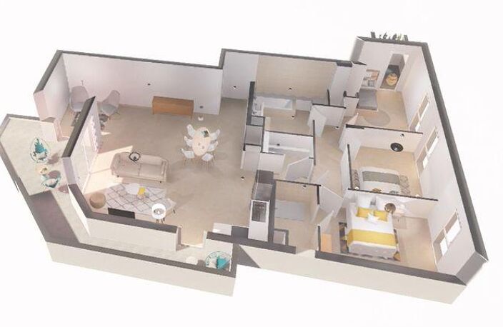 Vente Appartement 4 pièces — photo 2