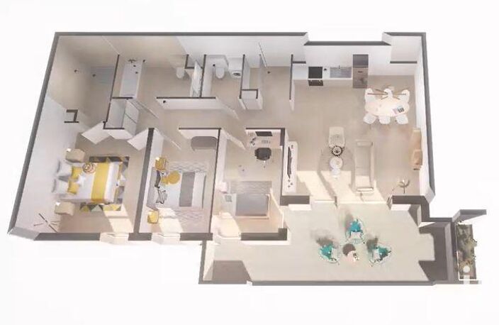 Vente Appartement 4 pièces — photo 4