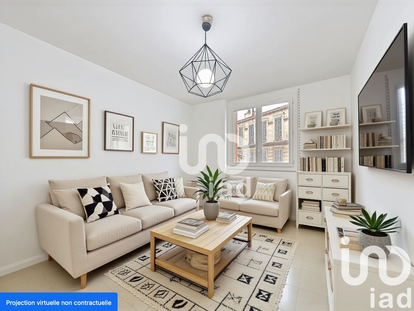 Marseille 6e - 27m² - 2p. - 1ch.