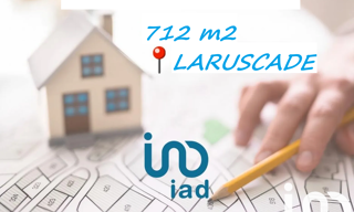 Terrain  712 m² à vendre à Laruscade (33620)
