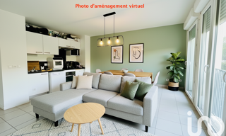 Appartement 2 Pièces 46 m² à vendre à Tours (37100)