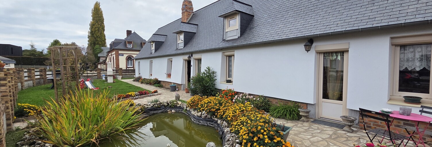 Maison 6 Pièces 117 m² à vendre à Claville-Motteville (76690)