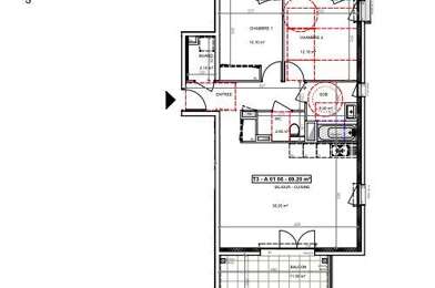 Appartement 3 pièces 269000 €