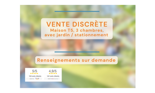 Maison 5 Pièces 110 m² à vendre à Toulon (83200)