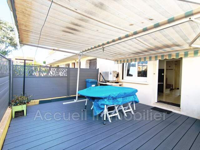 Maison P3 exposé sud/est.<BR>Environ 77 m² + 2 terrasses d''envir — photo du bien