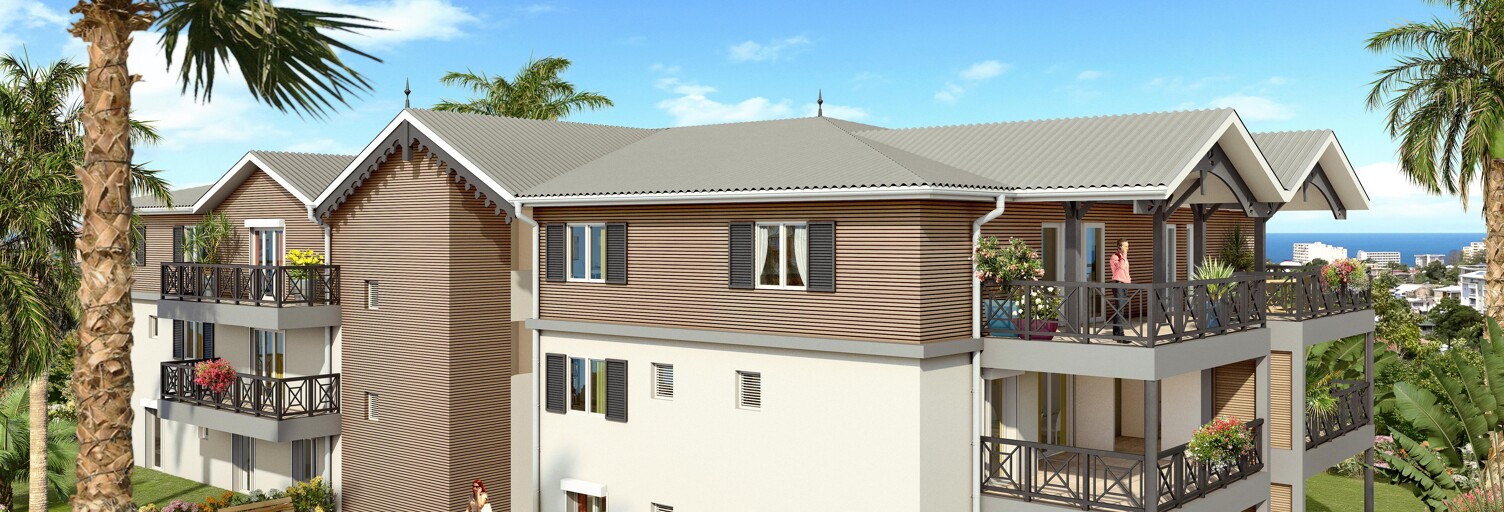 Appartement neuf T3, T4 Pièce 73 à 147 m² à vendre à Fort-de-France (97200)