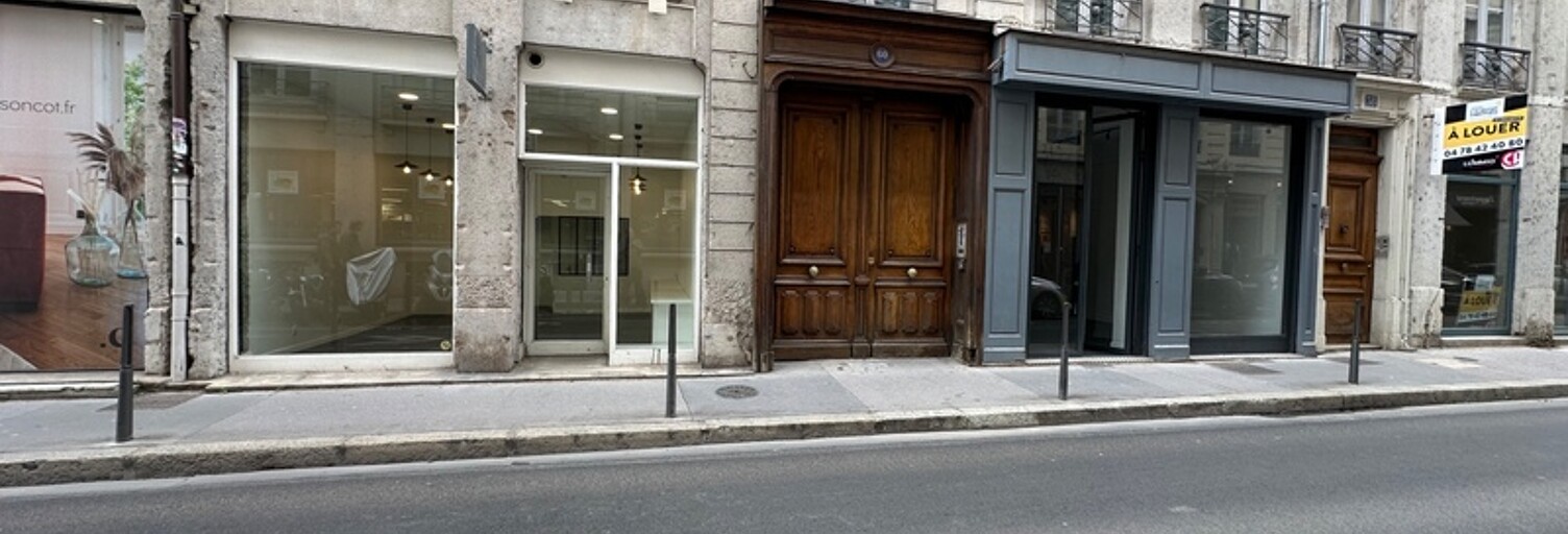 Commerce 1 Pièce 30 m² à louer à Lyon 2 (69002)