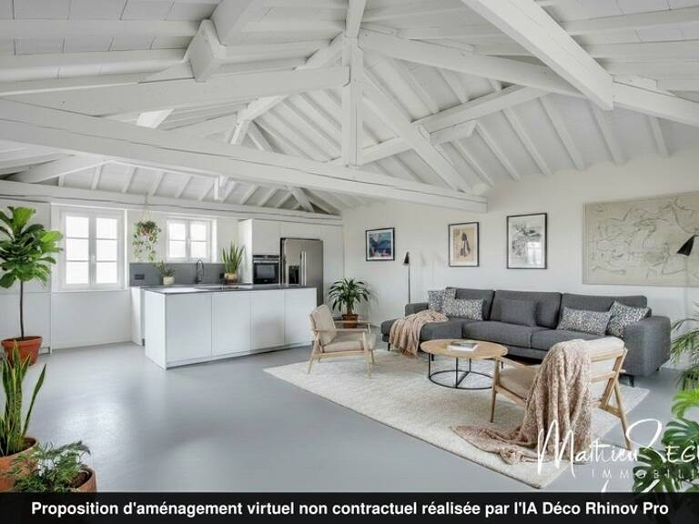 GREZIEU LA VARENNE plateau appartement T3 de 62,98 m² avec 2 stationnements — photo 1