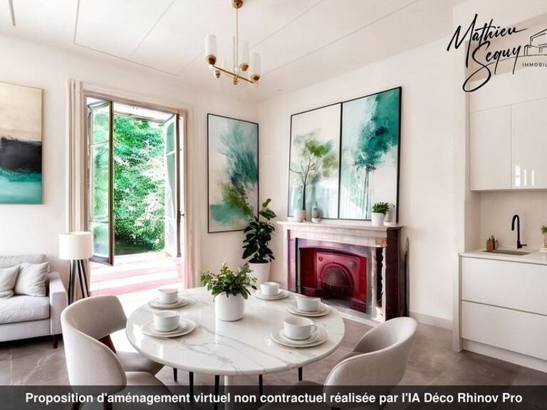GREZIEU LA VARENNE Plateau  T4/T5 de 110,73 m² avec jardin sud de 84.88 m² avec 2 stationnements — photo 1