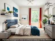 GREZIEU LA VARENNE Plateau  T4/T5 de 110,73 m² avec jardin sud de 84.88 m² avec 2 stationnements — photo 4