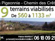 Terrain viabilisé 1005 m² avec superbe vue — photo 2