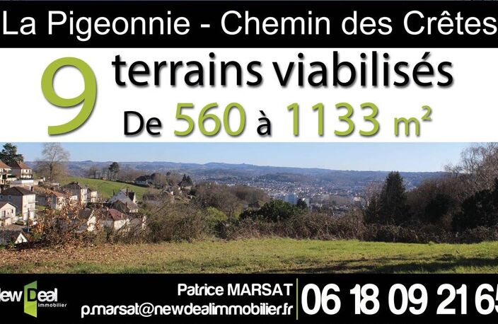 Terrain viabilisé 1005 m² avec superbe vue — photo 2