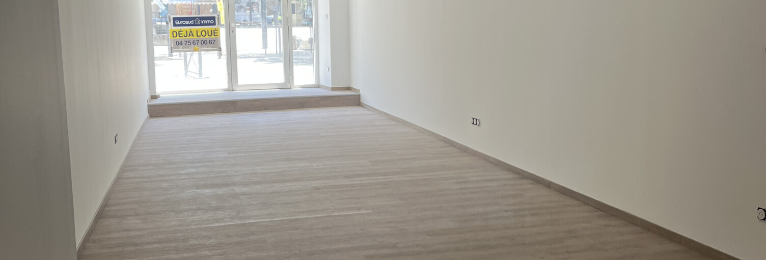 Commerce  42 m² à louer à Annonay (07100)