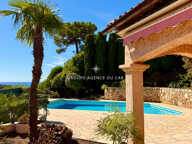 VILLA PROVENÇALE AVEC VUE MER 4 CHAMBRES PISCINE GARAGE, AUX ISSAMBRES — photo 2